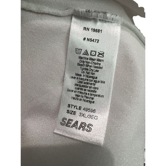 Vintage Sears Shiny White Granny Panty Style 49596 3XL Set of 4 - Picture 9 of 11